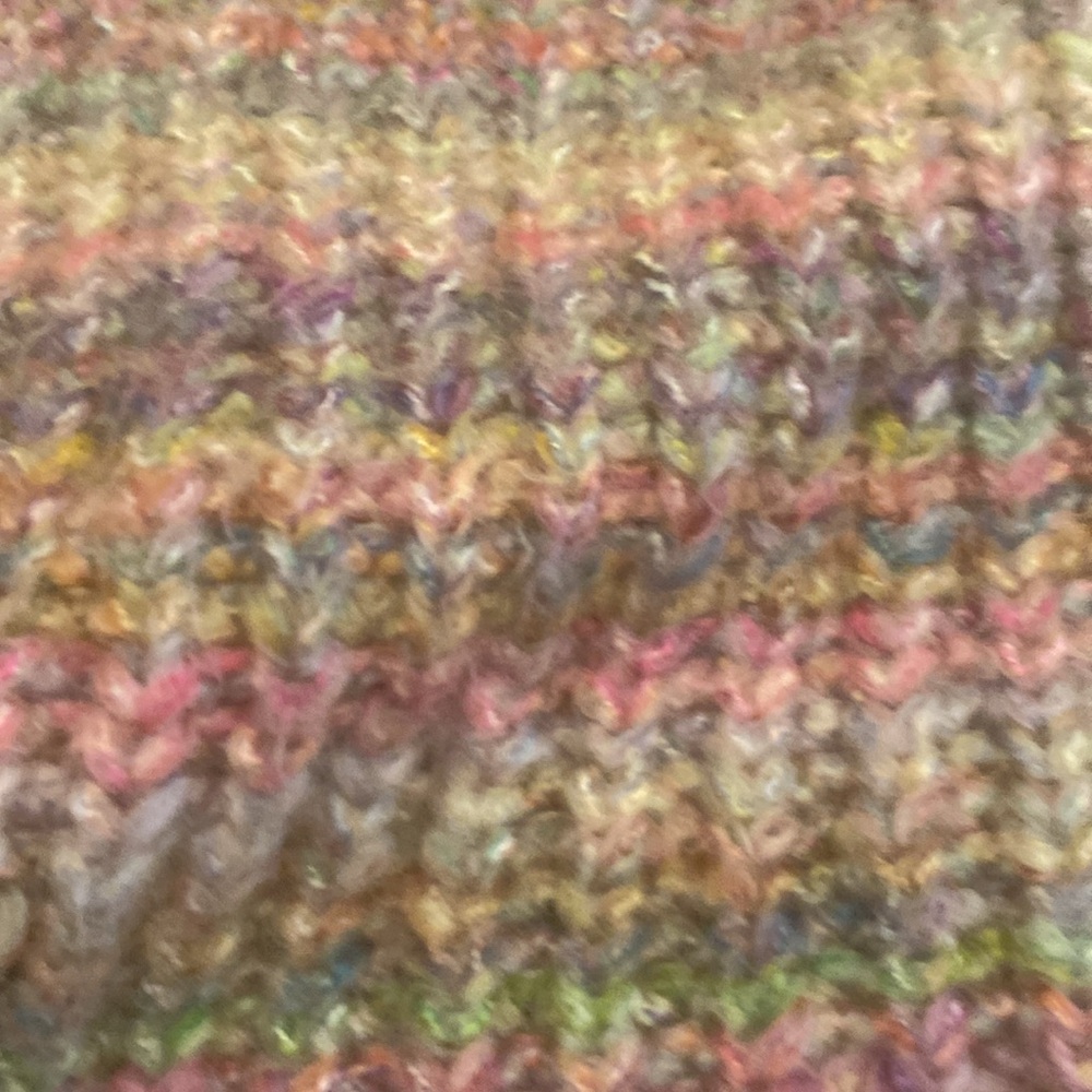 Top Shop Multi Color Sweater Top Size 4-6 Euc Pri… - image 3